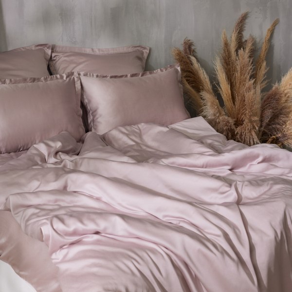 Пододеяльник Sima-Land Home Tencel 150x220 / 10285257 (пудра)