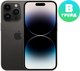 Смартфон восстановленный Apple iPhone 14 Pro Max 128GB Flip Грейд B (космический черный) - 