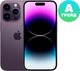 Смартфон восстановленный Apple iPhone 14 Pro 256GB Flip Грейд A (темно-фиолетовый) - 