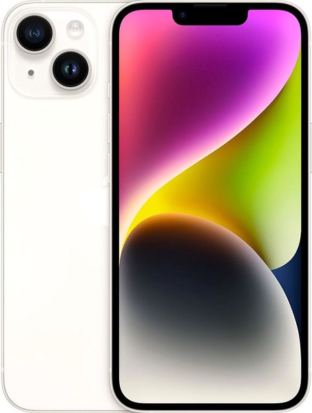 Смартфон восстановленный Apple iPhone 14 256GB Flip Грейд A (звездный)