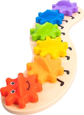 Сортер Baby Toys Сортер-шестеренки. Радужная гусеничка / 70005 - 