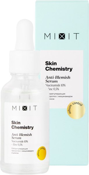 Набор косметики для лица MIXIT Гидрофильное масло+Сыворотка для лица себорегулирующая (150мл+30мл)