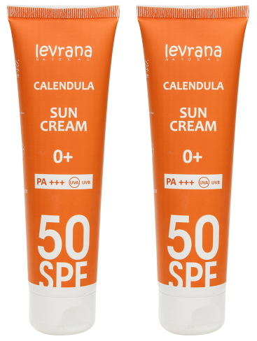 Крем солнцезащитный Levrana Календула SPF50