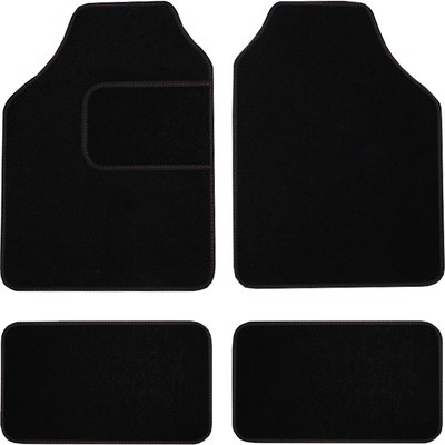 Комплект ковриков для авто MATEX Universal / 20-615 (черный, 4шт) - 