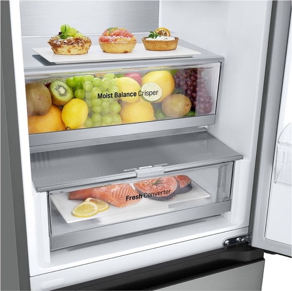 Купить Холодильник с морозильником LG GC-B459FNPW в Минске
