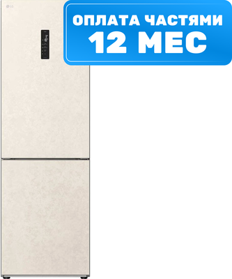 Холодильник с морозильником LG GC-B459AEMW - 