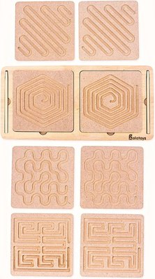 Развивающий игровой набор Alatoys Межполушарные доски / МД03 - 