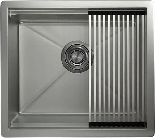 Мойка кухонная GRANULA KS-5045U (сталь матовый)