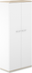 Миниатюра изображения товара Шкаф Norden 80x40x183.3 / AG.221.WH.AR.WH (белый/акация равелло/белый)