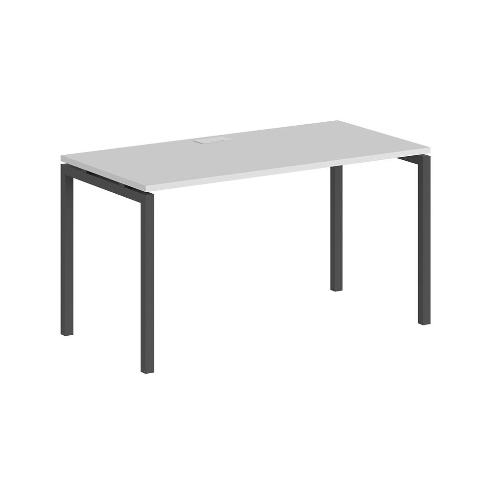 Письменный стол Norden 140x80x75 / SG.208.WH.44.AN (антрацит/белый)