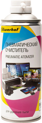 Сжатый воздух для чистки техники Silwerhof Для удаления пыли (520мл) - 