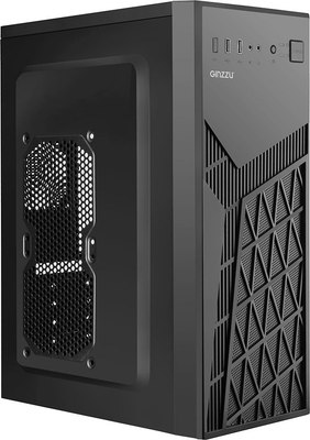Корпус для компьютера Ginzzu A410 (черный) - 