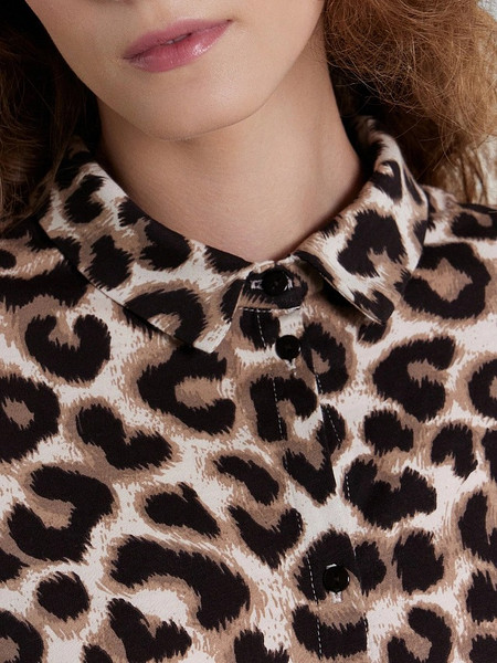 Изображение товара Комплект домашней одежды Mark Formelle 592462 (р.164/170-96-102, леопард)