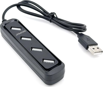 USB-хаб Behpex BPH-1729 (черный) - 