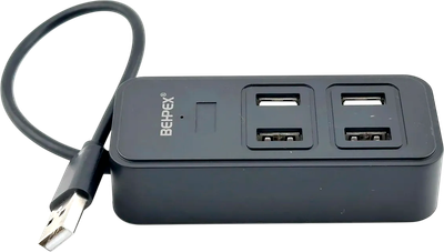 USB-хаб Behpex BPH-1901T (черный) - 