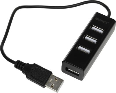 USB-хаб Behpex BPH-1906 (черный) - 
