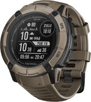 Умные часы Garmin Instinct 2X Solar Tactical 50mm / 010-02805-02 (коричневый) - 