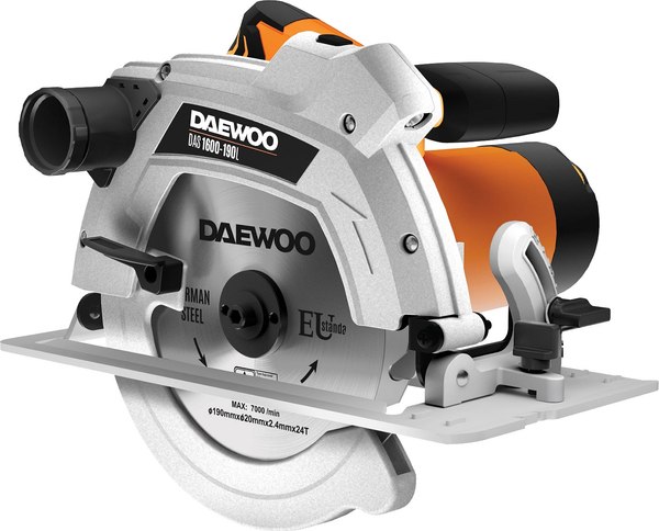 Дисковая пила Daewoo Power DAS 1600-190L
