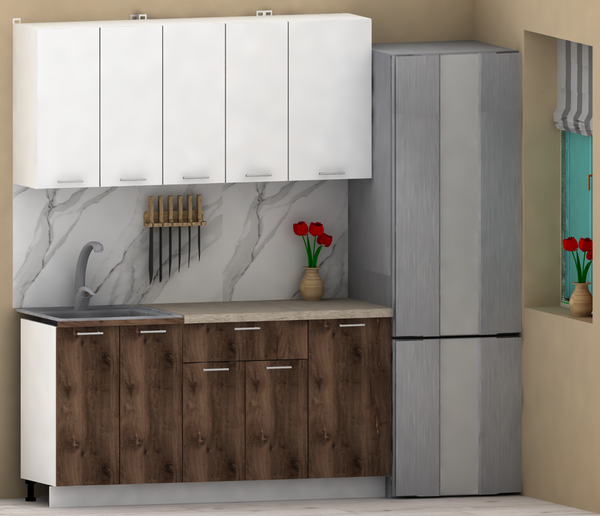 Кухонный гарнитур Eligard Lion 1 1.6 без столешницы