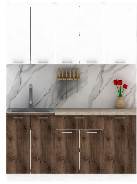 Кухонный гарнитур Eligard Lion 1 1.6 без столешницы