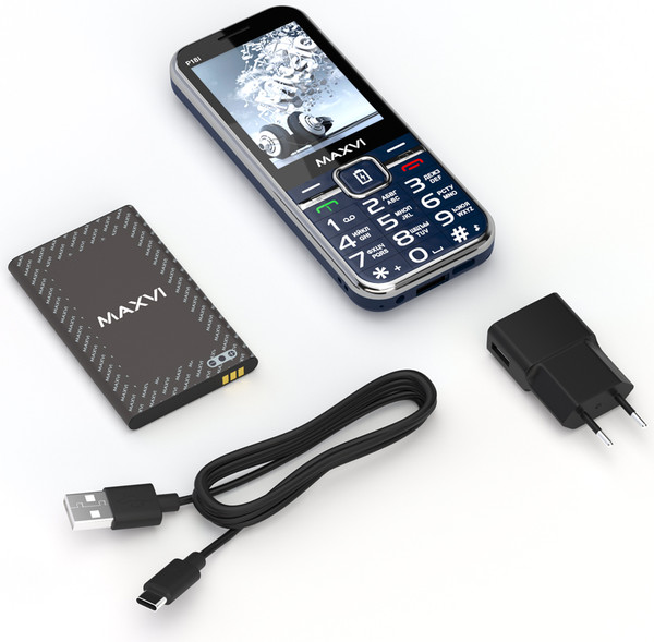 Изображение товара Мобильный телефон Maxvi P18i (синий)