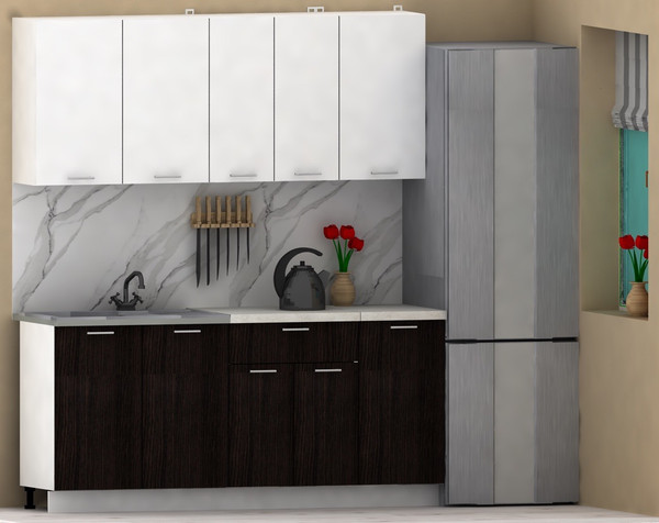 Кухонный гарнитур Eligard Lion 1.8 без столешницы