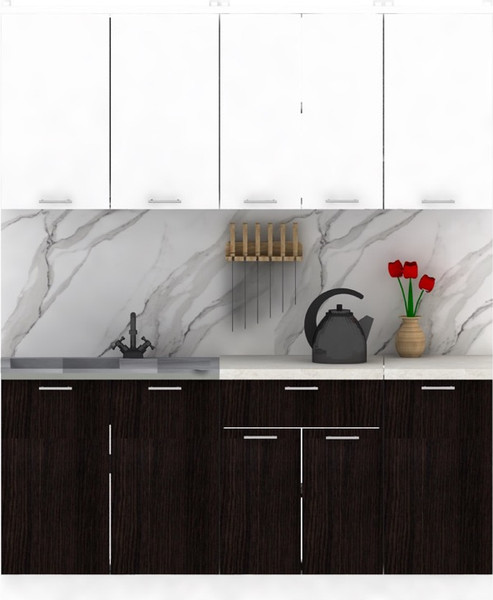 Кухонный гарнитур Eligard Lion 1.8 без столешницы