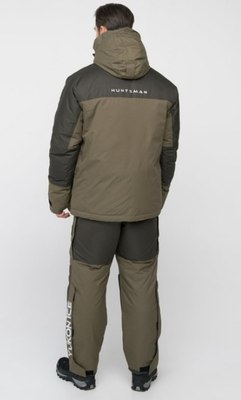 Костюм для охоты и рыбалки Huntsman Yukon Ice-45°C (р.56-58/170-176, хаки/черный)