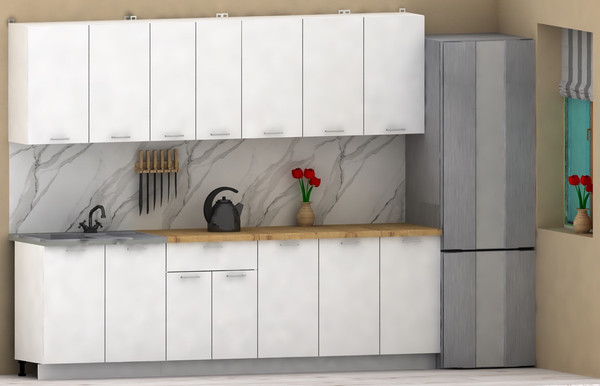 Купить Кухонный гарнитур Eligard Lion 2.6 без столешницы в Гродно