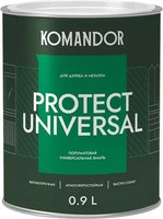 Эмаль Командор Protect Universal База 3 Алкидная (900мл, полуматовый) - 