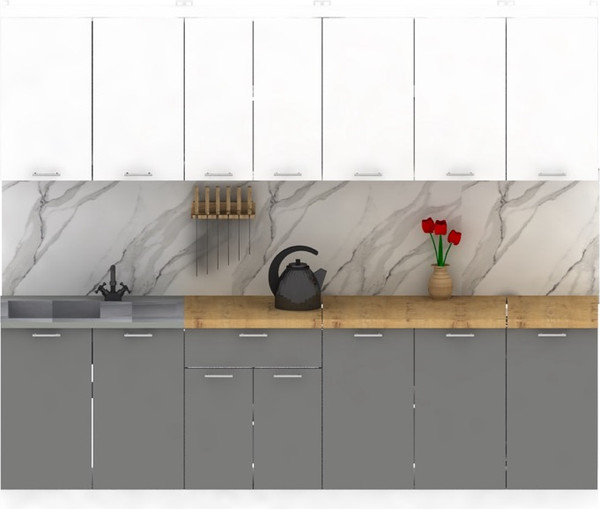 Купить Кухонный гарнитур Eligard Lion 2.6 без столешницы в Гродно