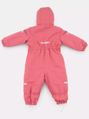 Комбинезон прогулочный детский MOWbaby Eskimo / 158/7-86 (Rose, р.86)