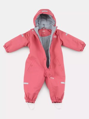 Комбинезон прогулочный детский MOWbaby Eskimo / 158/7-86 (Rose, р.86)