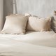 Наволочка Sima-Land Home Tencel 70x70 / 10285314 (бежевый) - 