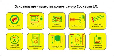 Твердотопливный котел Lavoro Eco LR-200