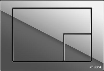 Унитаз подвесной с инсталляцией Cersanit City Smart CO DPL EO Slim (с кнопкой Corner 64108 хром глянцевый)