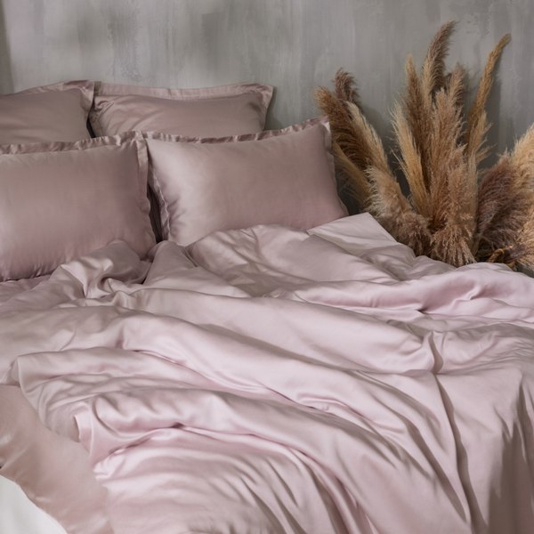Простыня Sima-Land Home Tencel 160x235 / 10285261 (пудра)