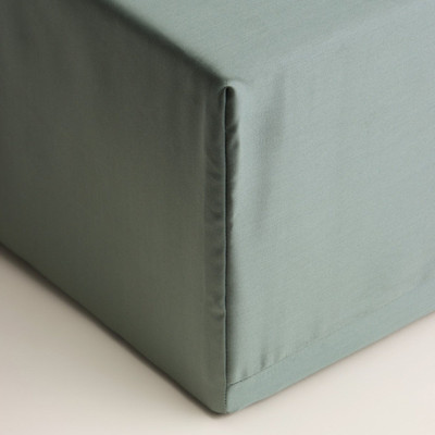 Простыня Sima-Land Home Tencel 200x200 на резинке / 10285283 (оливковый) - 