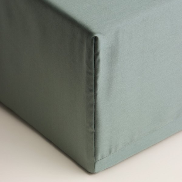 Простыня Sima-Land Home Tencel 200x200 на резинке / 10285283 (оливковый)