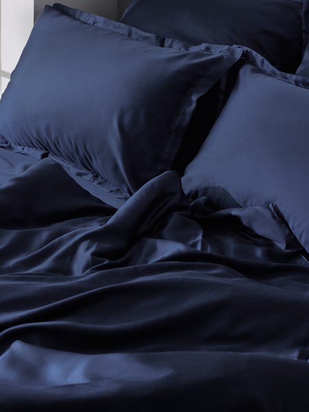 Пододеяльник Sima-Land Home Tencel 200x220 / 10285361 (синий)