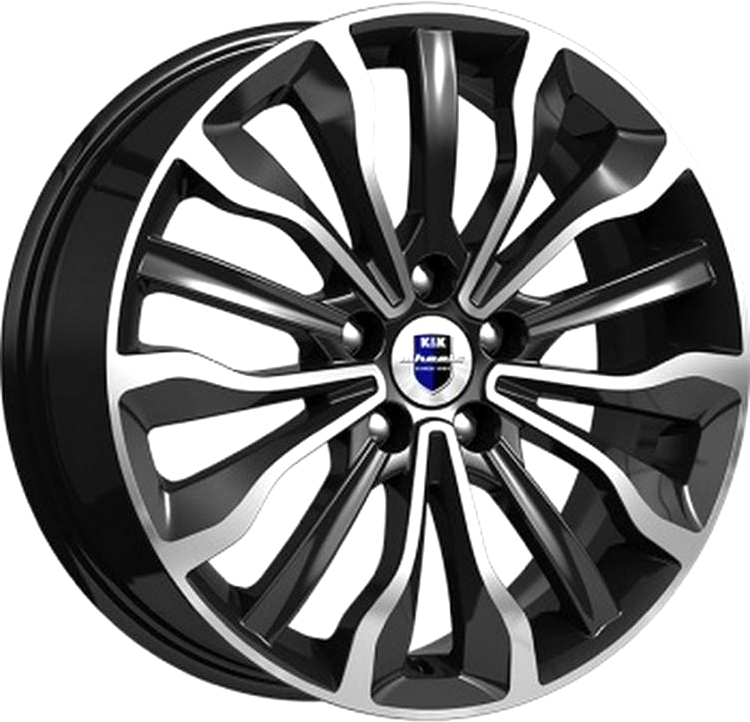 Литой диск K&K Атакама 17x6.5" 5x114.3мм DIA 67.1мм ET 40мм Алмаз черный