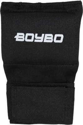 Боксерские бинты BoyBo BB2002 (L, черный)