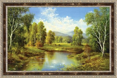 

Картина, Пейзаж с озером 8Л1442