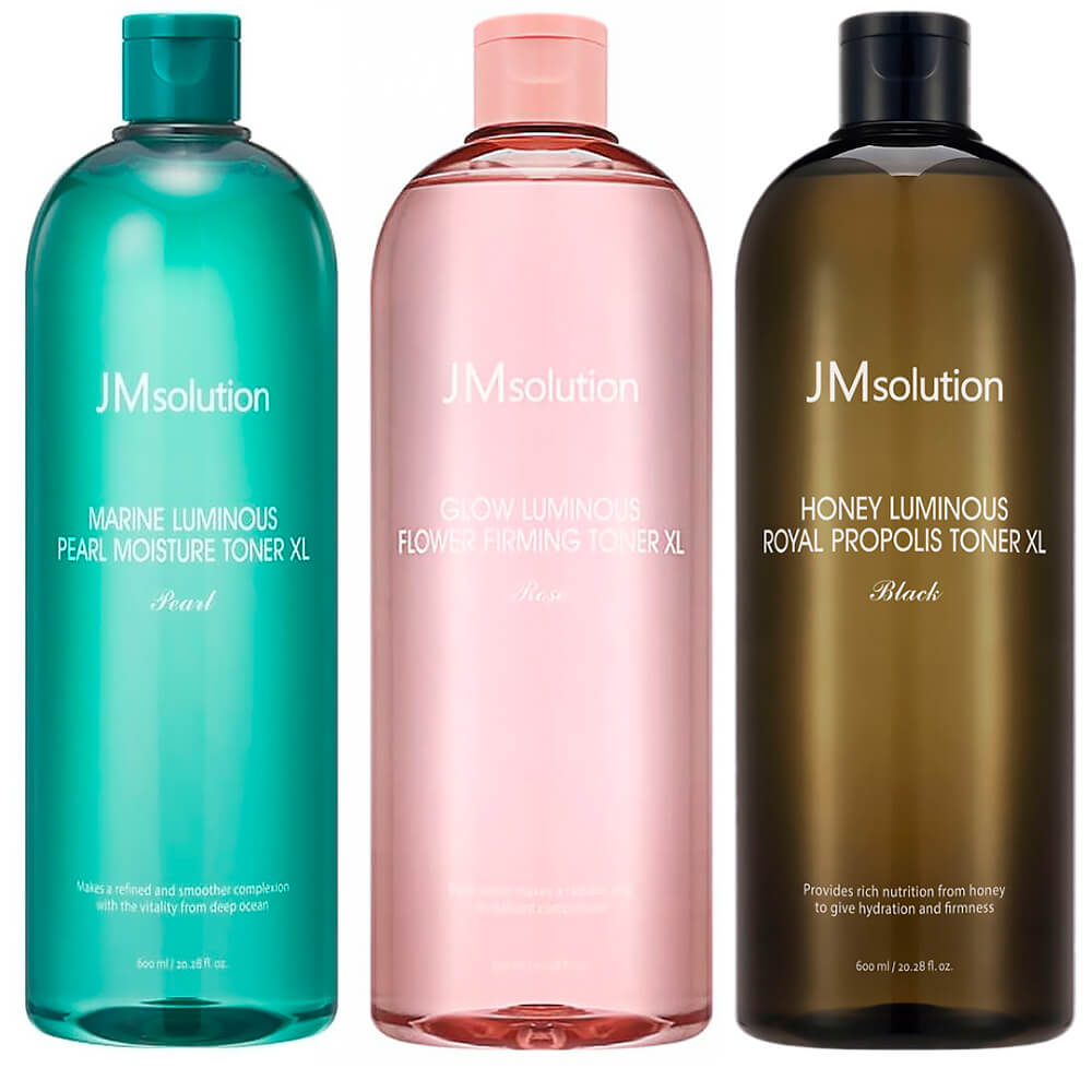 Тоник для лица JMsolution Glow Luminous Flower Firming Toner XL Rose