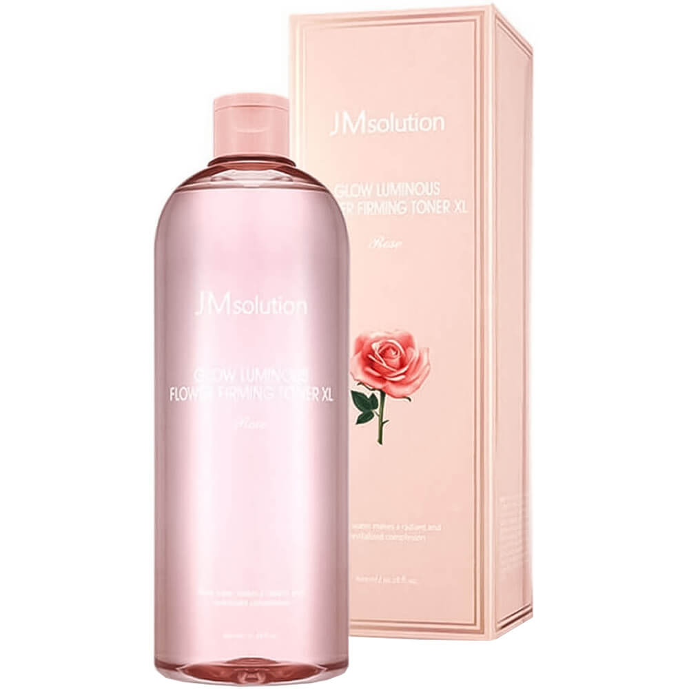 Тоник для лица JMsolution Glow Luminous Flower Firming Toner XL Rose