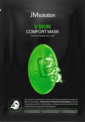 Маска для лица тканевая JMsolution V Skin Comfort Mask Vitamin B3 (30мл) - 