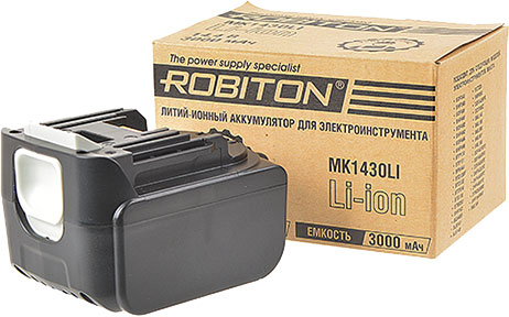 Аккумулятор для электроинструмента Robiton MK1430LI / БЛ15886