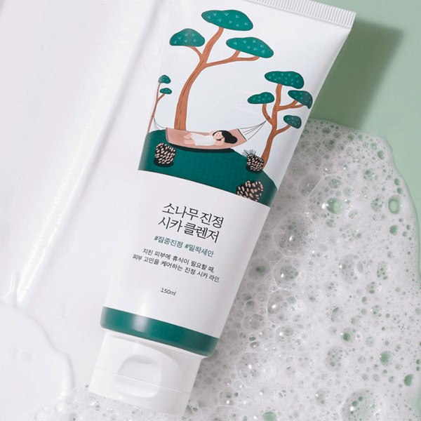 Пенка для умывания Round Lab Pine Calming Cica Cleanser (150мл)