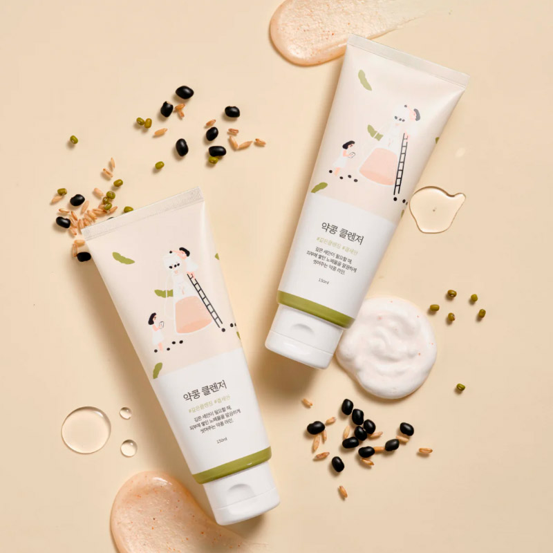 Пенка для умывания Round Lab Soybean Cleanser