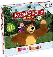 

Настольная игра, Монополия Юниор. Маша и Медведь / 027854